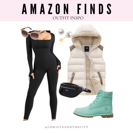 Amazon Finds: Outfit Inspiration Yoga Jumpsuit Outfits